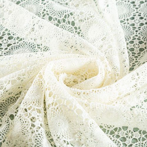 Гипюр-макраме К21-1071 молочный