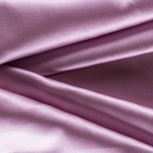 Шелк натуральный К15-1192 пепельно-сиреневый однотонный