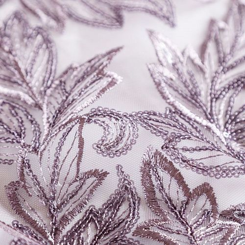 Гипюр 012-05434 розовато-лиловый