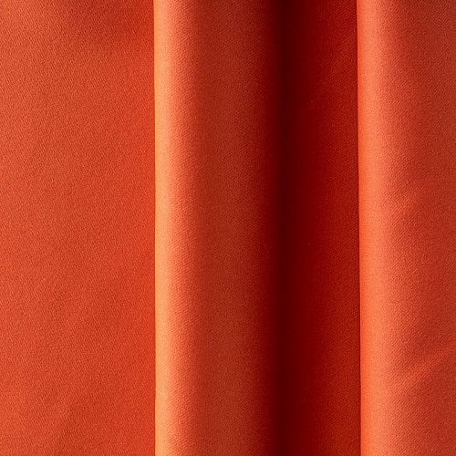Ткань портьерная блэкаут h-280 см 10-02-00312 мандариновый однотонный