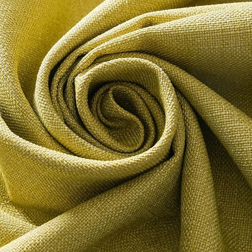 Ткань портьерная лен h-300 см 05-02-11500 желтый однотонный