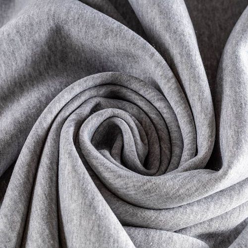 Футер с начесом 062-00531 светло-серый меланж