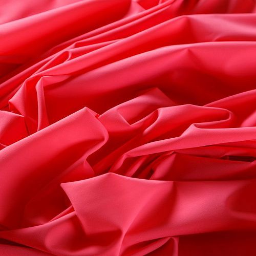 Лайкра 005-07458 красно-розовый однотонный