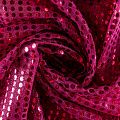 Пайетки на трикотаже К33-1015 фуксия 