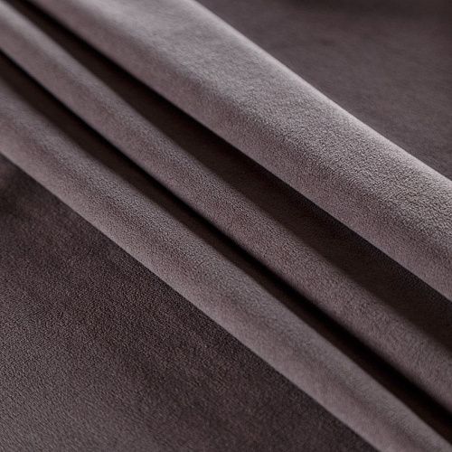 Ткань мебельная микровелюр 22-02-08969 шоколадный однотонный