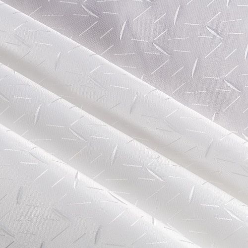 Ткань подкладочная К33-590 молочный жаккардовый