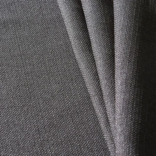 Ткань портьерная лен h-300 см 05-02-11503 серый однотонный