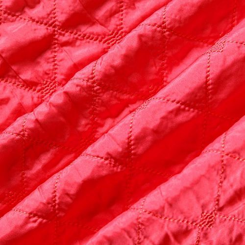 Ткань курточная 033-03912 малиново-красный однотонный