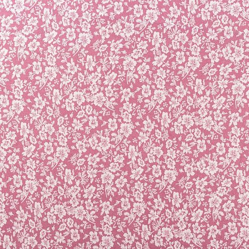 Креп-шифон 027-01414 розовый антик принтованный