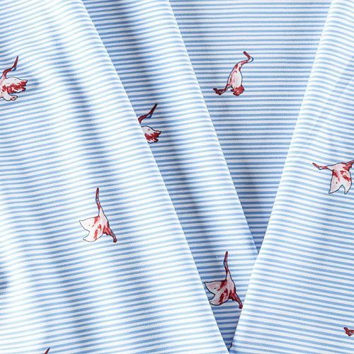 Вискоза "Лоренцо" 036-08063 белый принтованный