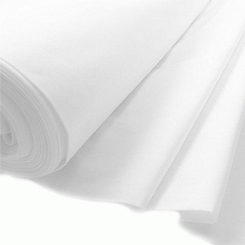 Бязь отбеленная 007-00143 белый однотонный