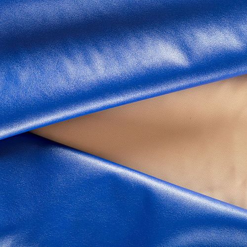 Экокожа К09-112 синий электрик однотонный