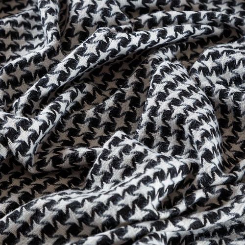 Твид 052-05319 молочно-черный