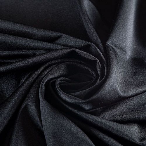 Лайкра 005-04216 черный однотонный