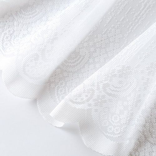 Тюль жаккардовый h-280 см 08-01-05560 сливочный