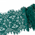 Кружево реснички KRUZHEVO 160 мм 90003-168 изумрудный