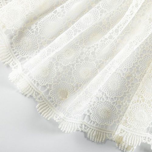 Гипюр-макраме К21-1071 молочный