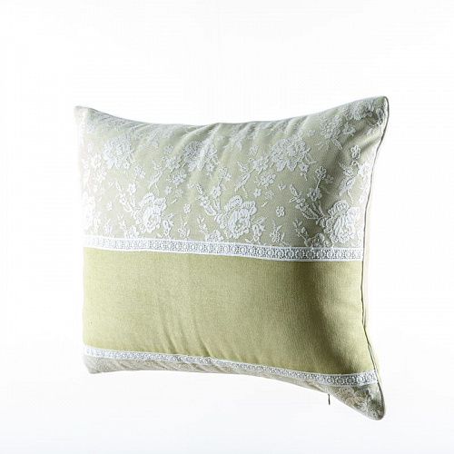 Наволочка 56х43 см декоративная на молнии 474420 