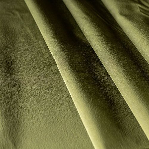 Атлас ватуссо К4-642 зеленый хаки однотонный