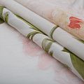 Шифон шелковый 068-19106 белый принтованный