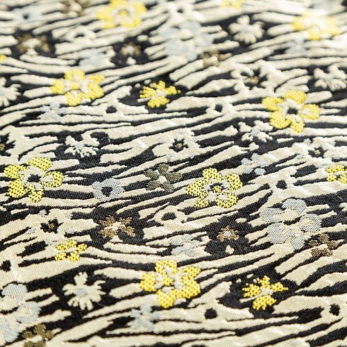 Жаккард с люрексом 017-03666 песочно-черный