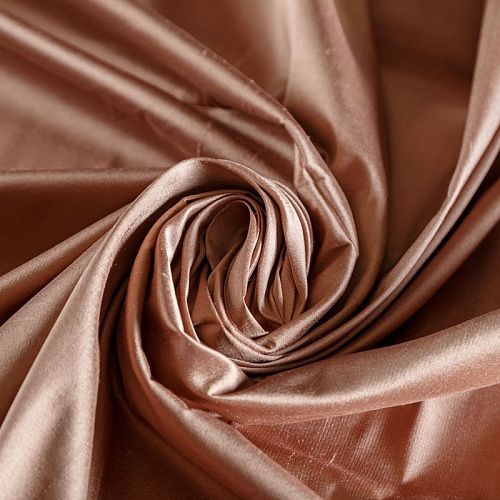 Дикий шелк 016-04838 розовое золото однотонный