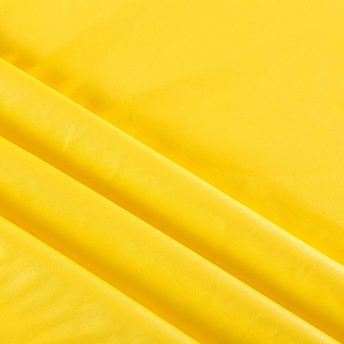 Экокожа К14-566 желтый одннотонный