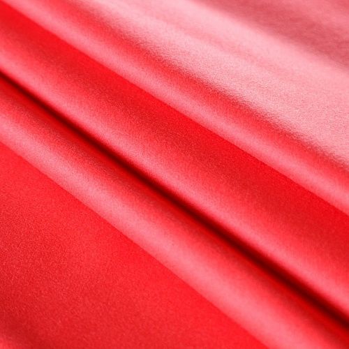 Кашемир 022-09395 кораллово-красный однотонный