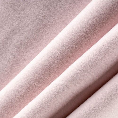 Ткань пальтовая К21-381 пепельно-розовый однотонный
