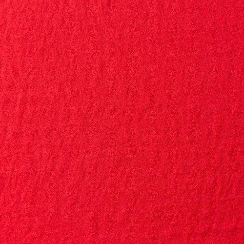 Креп-шифон жатка 027-09830 красный однотонный