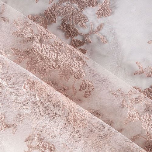 Гипюр К03-8341 какао