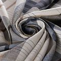 Лен-вискоза 035-11753 экрю принтованный
