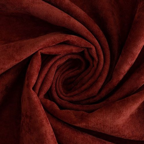 Канвас h-280 см 529-02-201 терракотово-красный однотонный