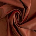 Ткань портьерная тафта h-295 см Т371-02-101 медно-красный однотонный