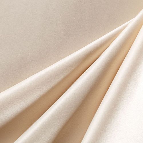 Сатин-тафта 001-07330 топленое молоко однотонный