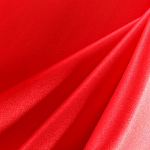 Сатин-тафта 001-07323 красный однотонный