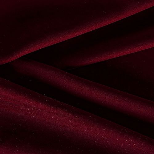 Бархат 002-04360 винный однотонный