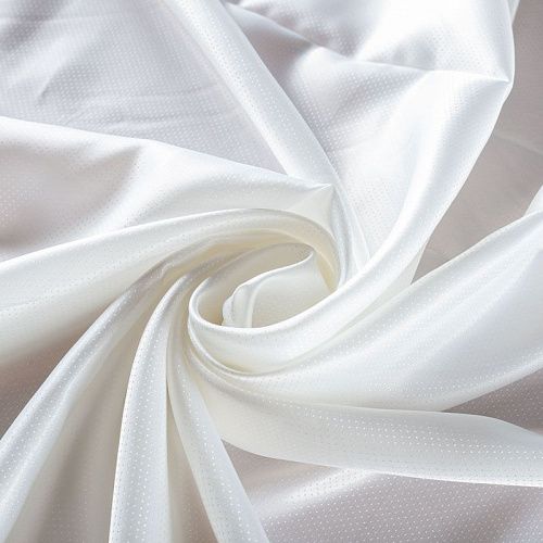 Ткань подкладочная 045-01943 белый жаккардовый