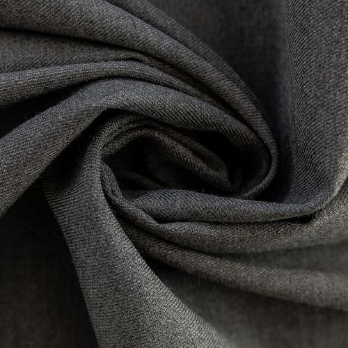 Ткань костюмная 1020-341-025-0017 серый однотонный