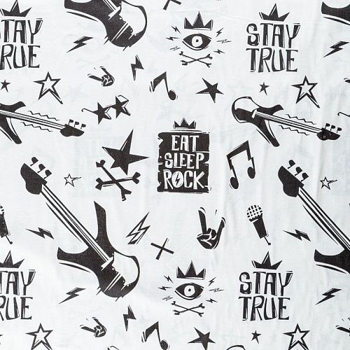 Перкаль 007-03500 белый принтованный