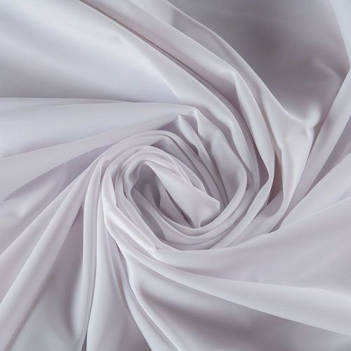 Лайкра К33-796 белый однотонный